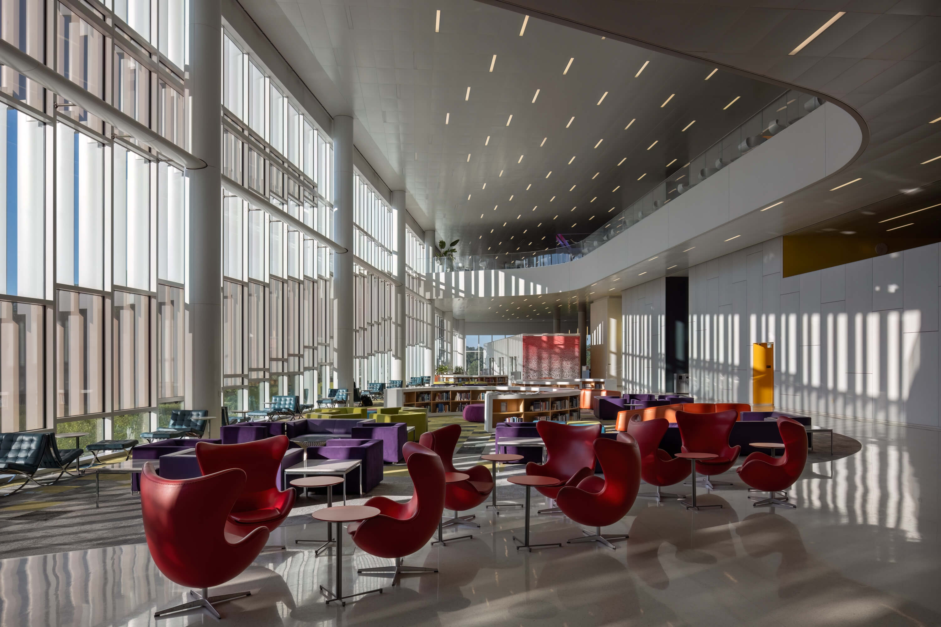 James B Hunt Jr Library | Raleigh, NC | Interior Photography