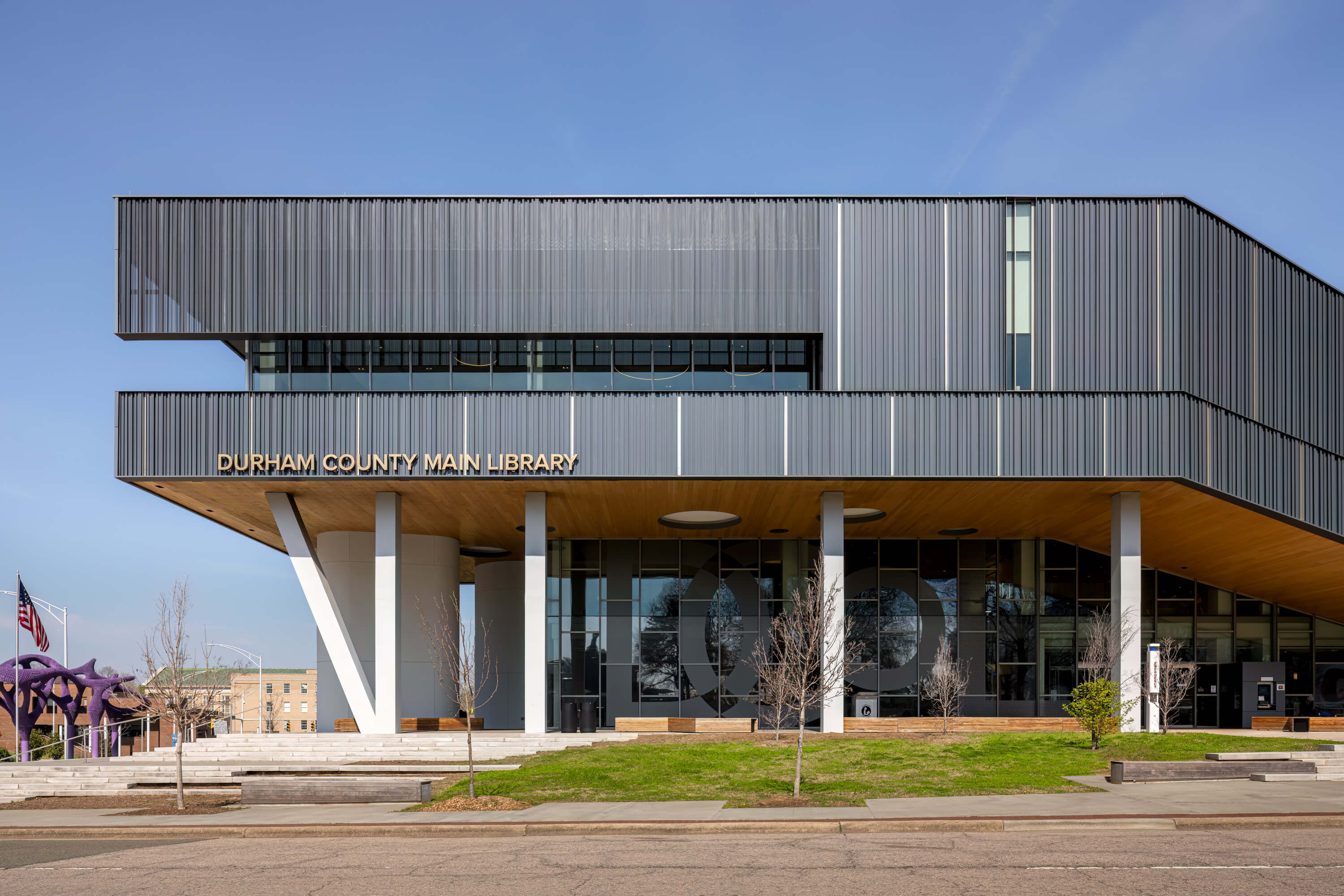 Durham Main Library | Durham, NC | Architectural Photography