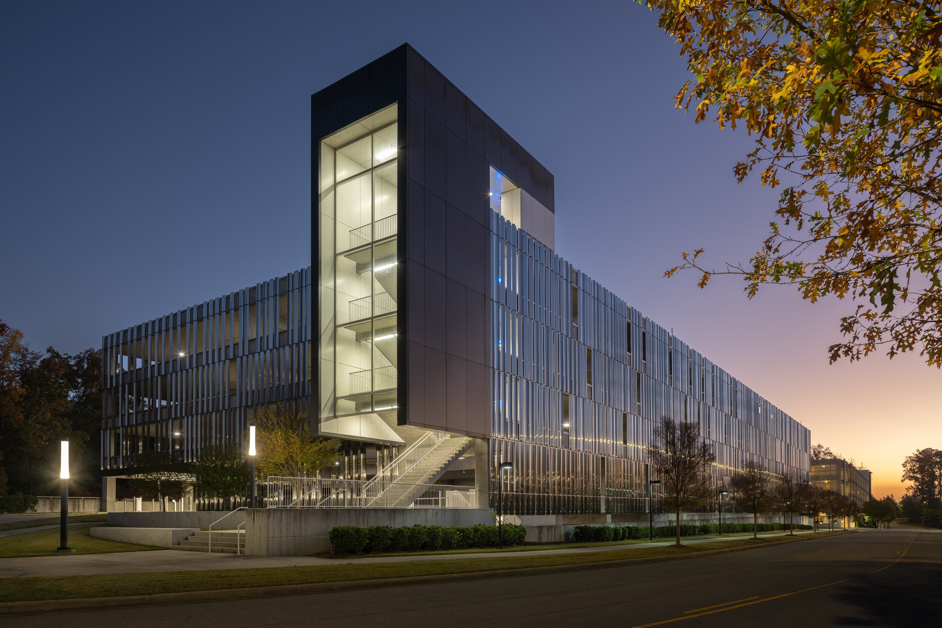 Wake Tach Parking Deck 2 | Raleigh, NC | Architectural Photography