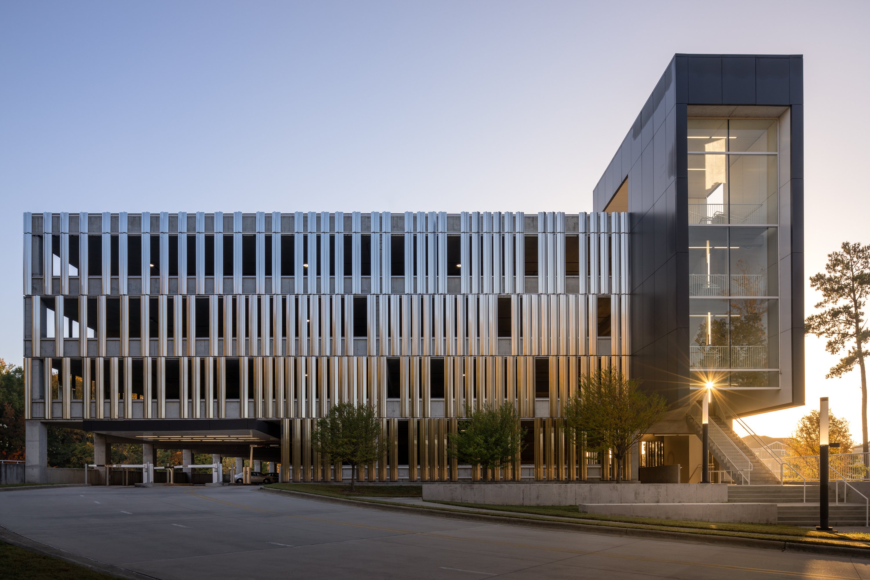 Wake Tech Parking Deck 2 | Raleigh, NC | Architectural Photography